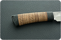 Нож Шашлычный большой береста, 95х18, текстолит : фото 3