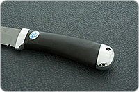 Нож Лиса граб - черное дерево, d2, алюминий : фото 6