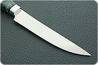 Кухонный нож Овощной стабилизированная карельская береза, 95х18, алюминий : фото 2