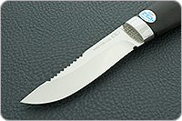 Нож Робинзон-2 граб - черное дерево, n690, нержавеющая сталь : фото 3