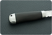 Нож Робинзон-2 граб - черное дерево, n690, нержавеющая сталь : фото 5