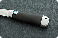 Нож Робинзон-2 граб - черное дерево, n690, нержавеющая сталь : фото 6