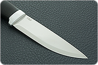 Нож Кузюк граб - черное дерево, elmax, алюминий : фото 2