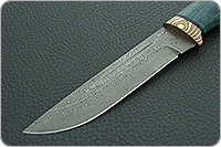 Нож Бекас стабилизированная карельская береза, zdi-1016, мокуме : фото 3