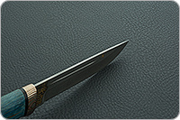 Нож Бекас стабилизированная карельская береза, zdi-1016, мокуме : фото 10