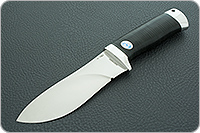 Нож Гепард наборная кожа, d2, алюминий : фото 2