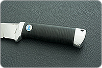 Нож Гепард наборная кожа, d2, алюминий : фото 6