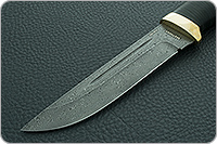 Нож Бекас наборная кожа, zdi-1016, латунь : фото 3