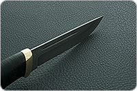 Нож Бекас наборная кожа, zdi-1016, латунь : фото 8