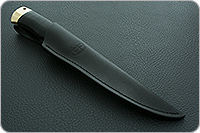 Нож Бекас наборная кожа, zdi-1016, латунь : фото 10