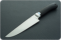 Нож Барибал граб - черное дерево, 95х18, алюминий : фото 2