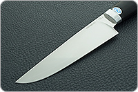 Нож Барибал граб - черное дерево, 95х18, алюминий : фото 3