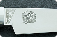 Нож Барибал карельская береза, эп-766, алюминий : фото 8