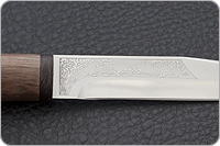 Нож Заноза орех, 95х18, текстолит : фото 4