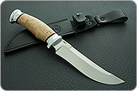 Нож Росомаха карельская береза, elmax, алюминий : фото 6