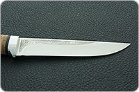 Нож Лиса береста, 95х18, алюминий : фото 4