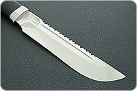 Нож Робинзон-1 граб - черное дерево, 95х18,  : фото 2