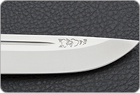 Нож Бекас наборная кожа, elmax, нержавеющая сталь : фото 5