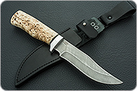 Нож Клычок-1 карельская береза, zd-0803, алюминий : фото 5