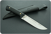 Нож Бекас ЦМ накладки микарта, 100х13м, цельнометаллический : фото 9