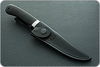 Нож Барибал граб - черное дерево, 100х13м, алюминий : фото 5