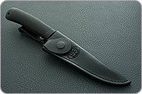 Нож Барибал граб - черное дерево, 100х13м, текстолит : фото 5