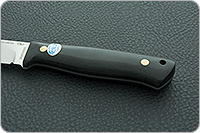 Нож Пескарь ЦМ накладки текстолит
, k390, цельнометаллический : фото 6