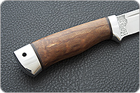 Нож Бекас карельская береза, cpr, алюминий : фото 3