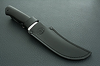 Нож Клык граб - черное дерево, 95х18, алюминий : фото 12