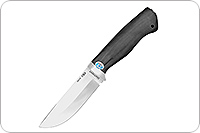 Нож Клычок-2 граб - черное дерево, 95х18, алюминий : фото 2