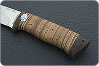 Нож Турист береста, 95х18, текстолит : фото 6