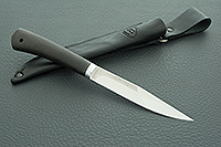 Нож Заноза граб - черное дерево, 95х18, алюминий : фото 9