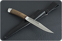 Нож Заноза орех, 95х18, алюминий : фото 6