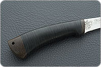 Нож Фишка (Fish-ka) наборная кожа, elmax, текстолит : фото 3