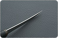 Нож Фишка (Fish-ka) наборная кожа, elmax, текстолит : фото 6