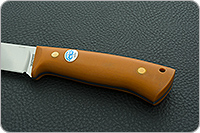 Нож Бекас ЦМ накладки микарта, эп-766, цельнометаллический : фото 6