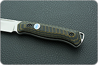 Нож Леший-Т накладки g10, эп-766, цельнометаллический : фото 6