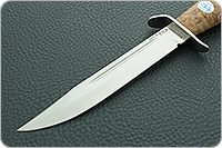 Нож Штрафбат стабилизированная карельская береза, 95х18, алюминий : фото 3