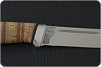 Нож Бекас береста, aus-8, алюминий : фото 5