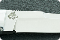 Нож Хаски граб - черное дерево, aus-8, алюминий : фото 5