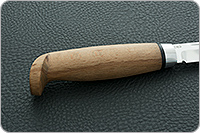 Нож Финка-Лаппи бук, s390, алюминий : фото 3