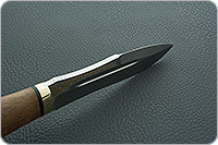 Нож Скорпион орех, 95х18, латунь : фото 6