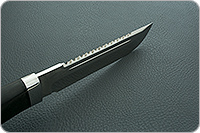 Нож Робинзон-1 граб - черное дерево, 100х13м,  : фото 6