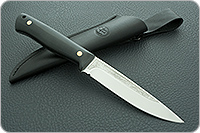 Нож Пескарь ЦМ накладки текстолит
, 95х18, цельнометаллический : фото 7