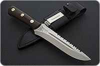 Нож Ирбис накладки текстолит
, s390, цельнометаллический : фото 7