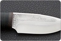 Нож Добрый наборная кожа, elmax, текстолит : фото 4