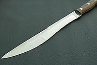 Нож Боярин цельнометаллический накладки орех, 95х18, цельнометаллический : фото 3