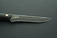 Нож Ирбис накладки карбон, s390, цельнометаллический : фото 7