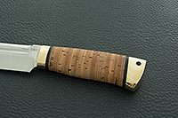 Нож Селигер береста, elmax, латунь : фото 6