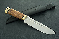 Нож Селигер береста, elmax, латунь : фото 9